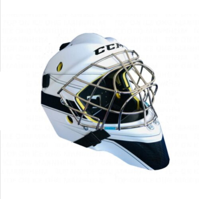 BRANKÁŘSKÁ MASKA CCM AXIS A1.5 JR WHITE-BLACK